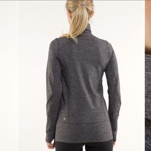 Lululemon In Stride Jacket Coal Wee Stripe / Coal